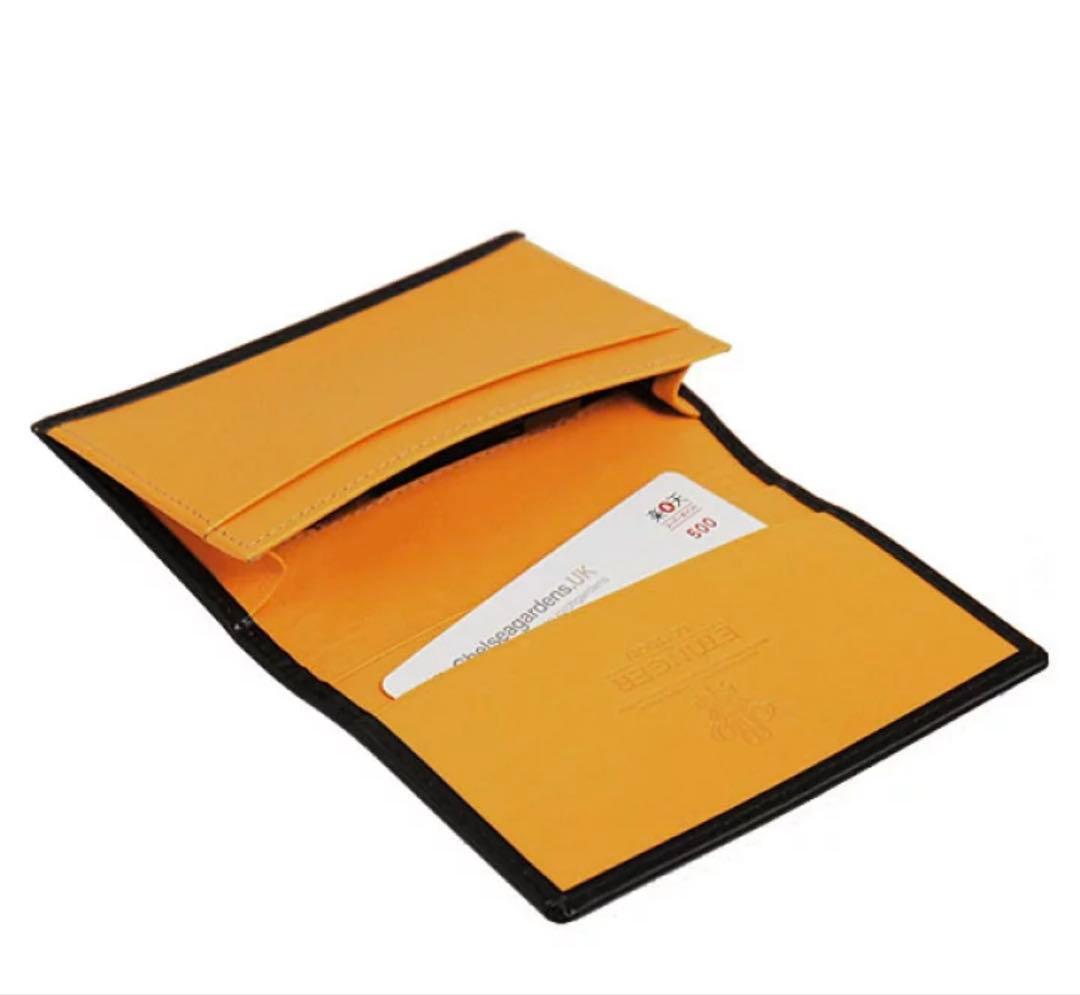 【新品未開封】エッティンガー名刺入れ ブラック ブライドルレザー BH143JR