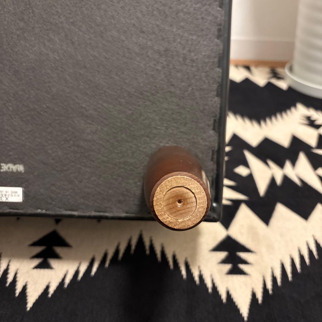 美品　カリモク60　Kチェア　オットマン　スタンダードブラック　 モダンスツール