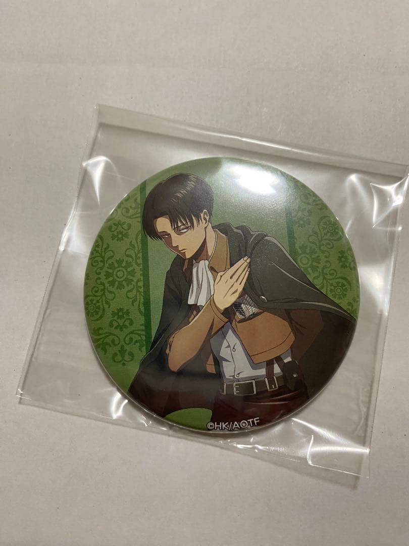 進撃の巨人 くじメイトvol.3 E賞 缶バッジ単品 リヴァイ