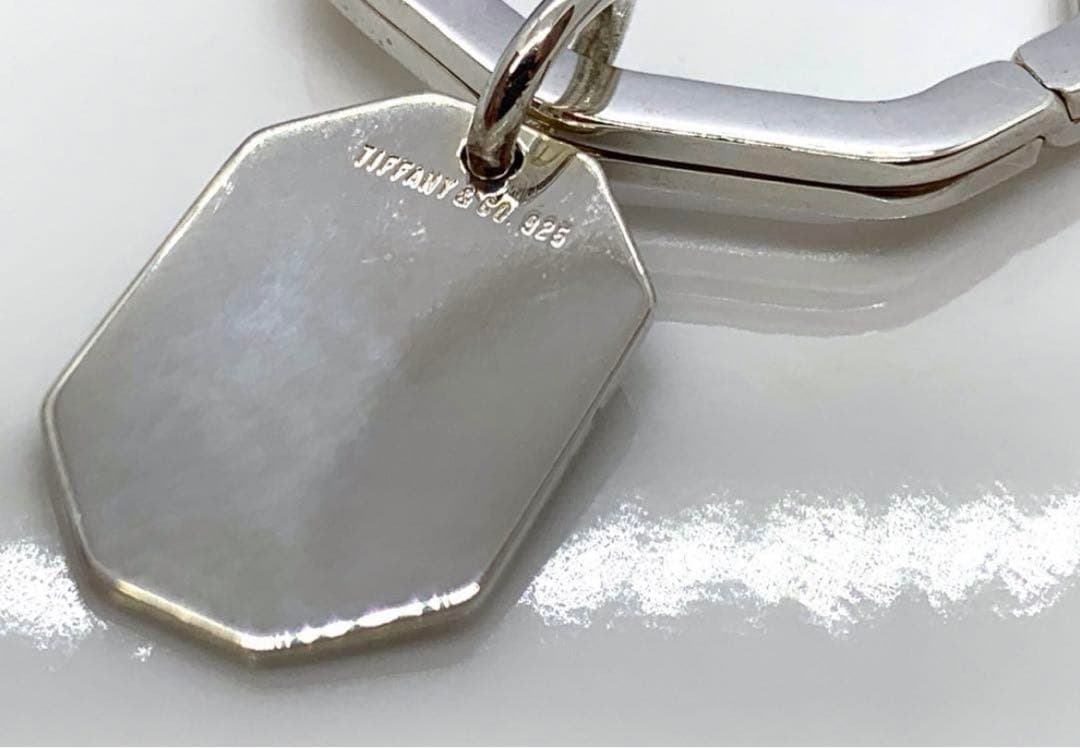 ティファニー　八角形　希少　レア　キーリング