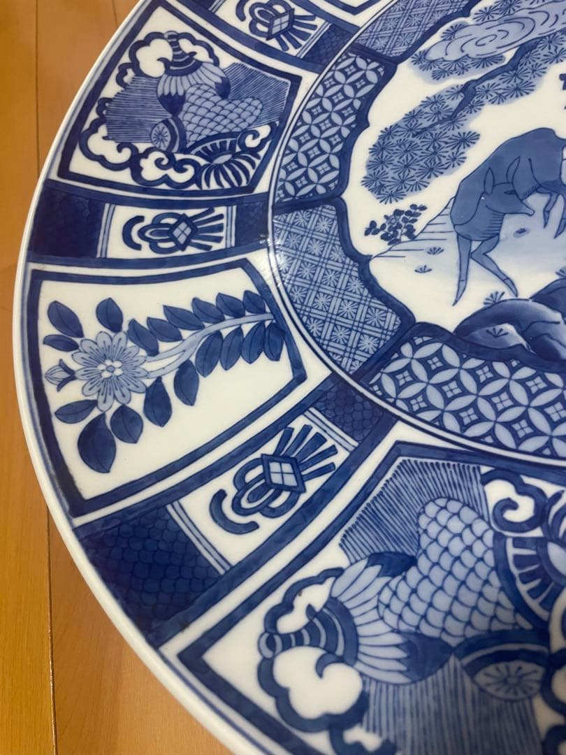 奈良出品　現状　焼物　大皿