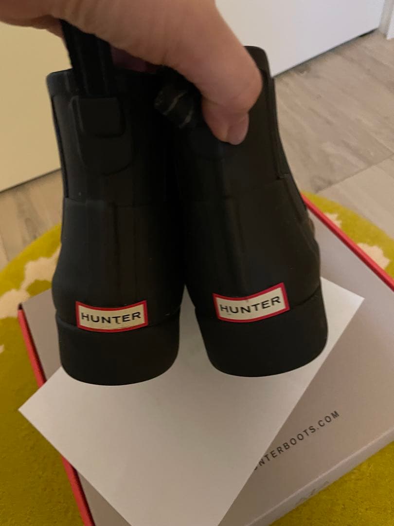 HUNTER リファインド チェルシー レインブーツ