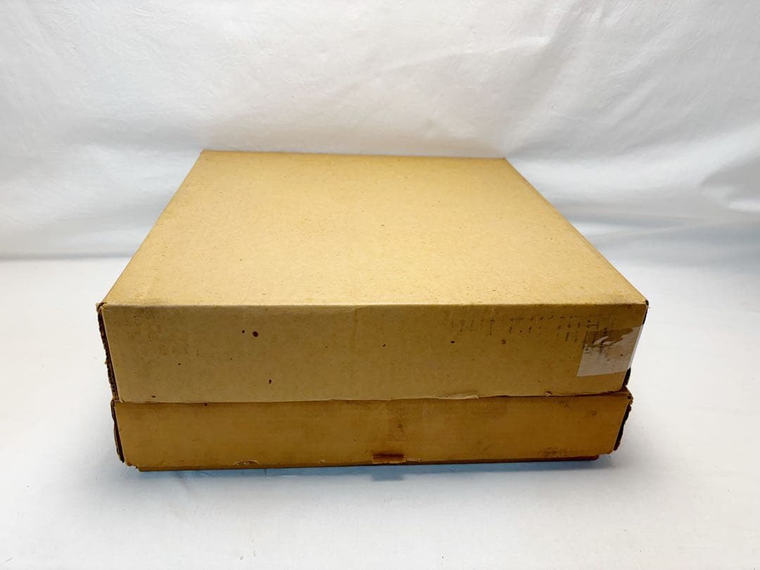 茶道具 銅製 浅型 炉壇 炉縁 2点セット 茶道 囲炉裏 煎茶道具 置炉 紙箱