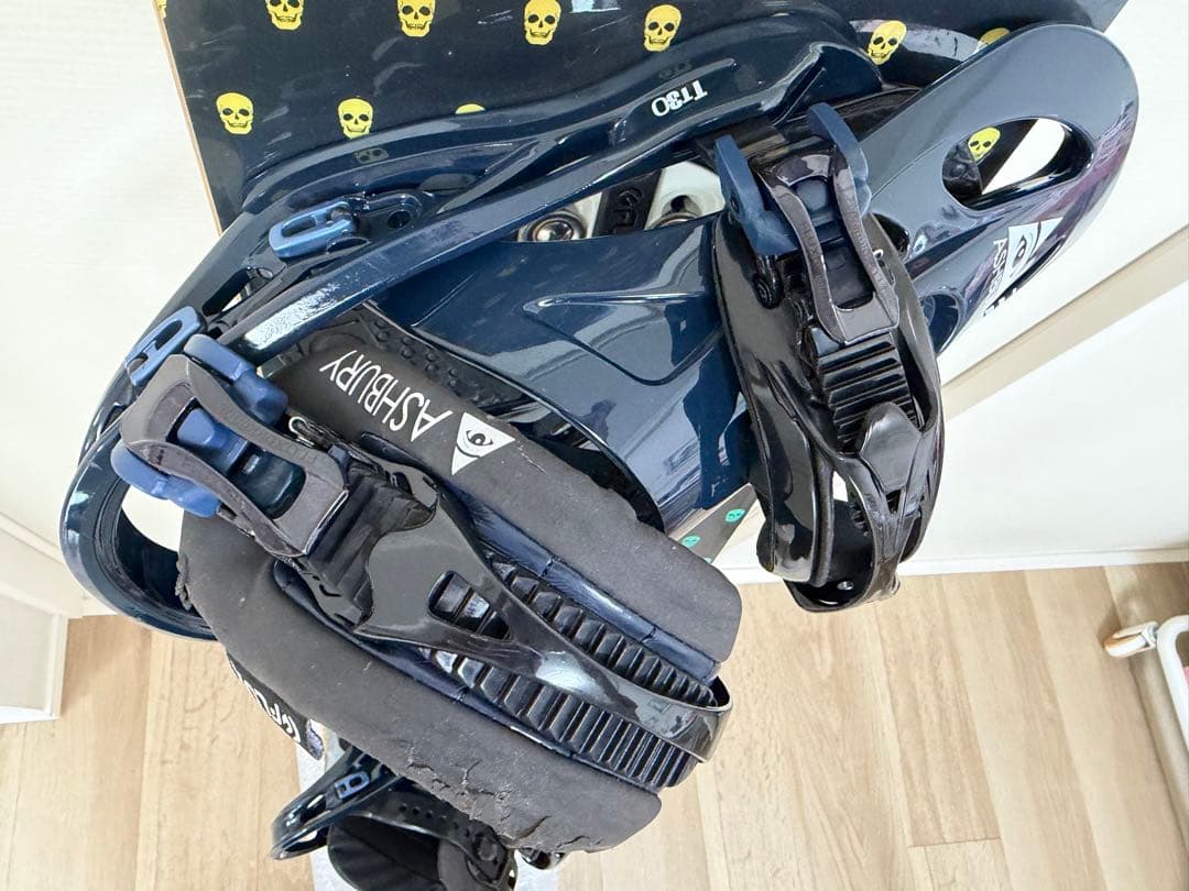 salomon acid 151 スノーボードセット FLUX ケース付き