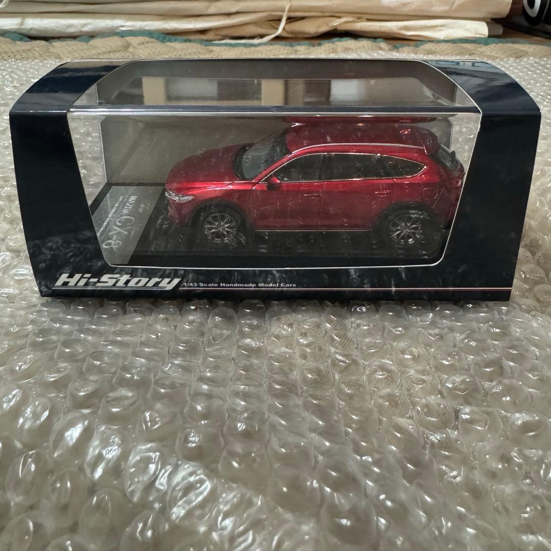 CX-8 前期 Hi-Story 1/43 ソウルレッドクリスタルメタリック