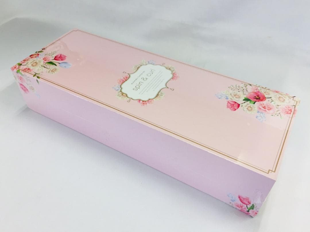 【新品未開封】KINUJO オートカールヘアアイロン (ピンク色)