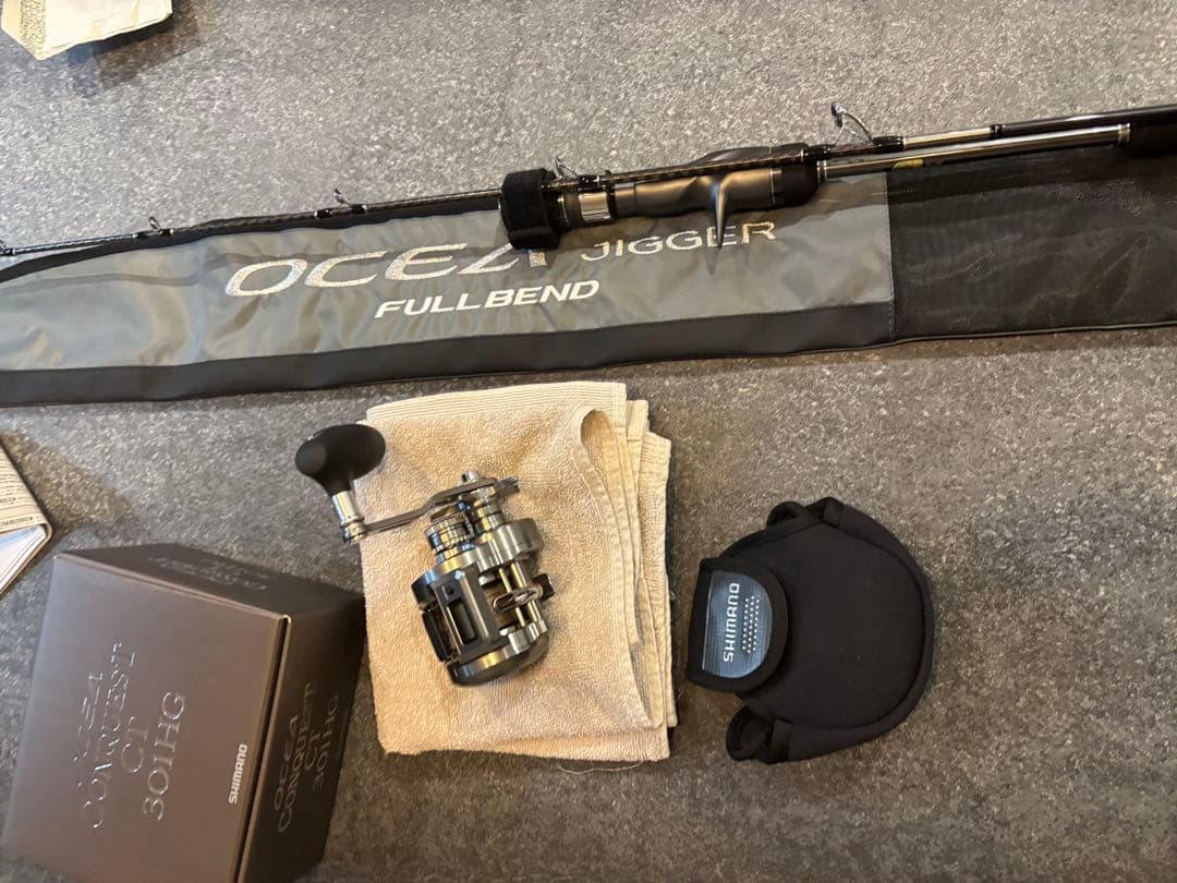 OCEA ジギングロッド B60-4 ブラック