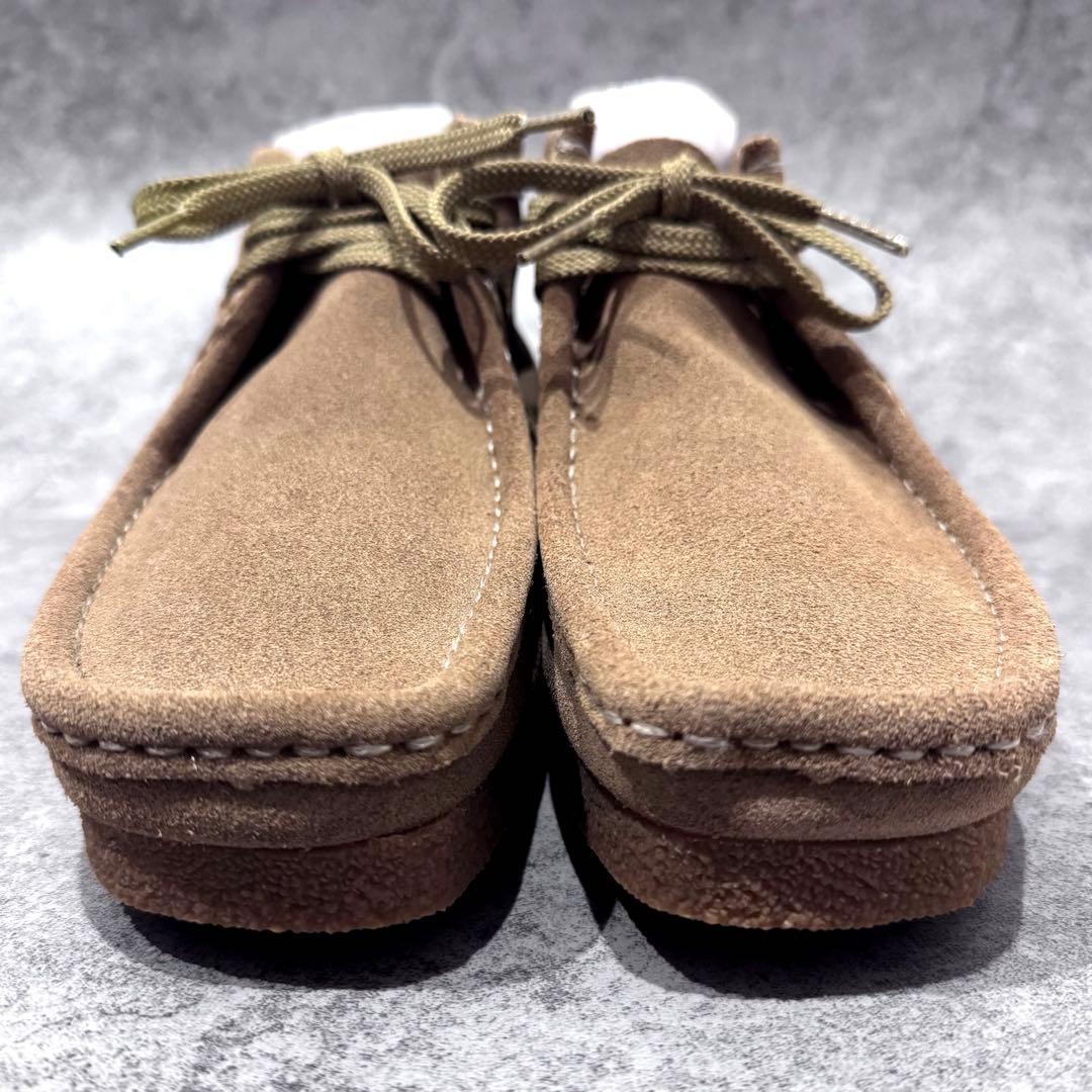 【未使用品】CLARKS クラークス　25 ワラビー　シェイカーブーツ　レザー