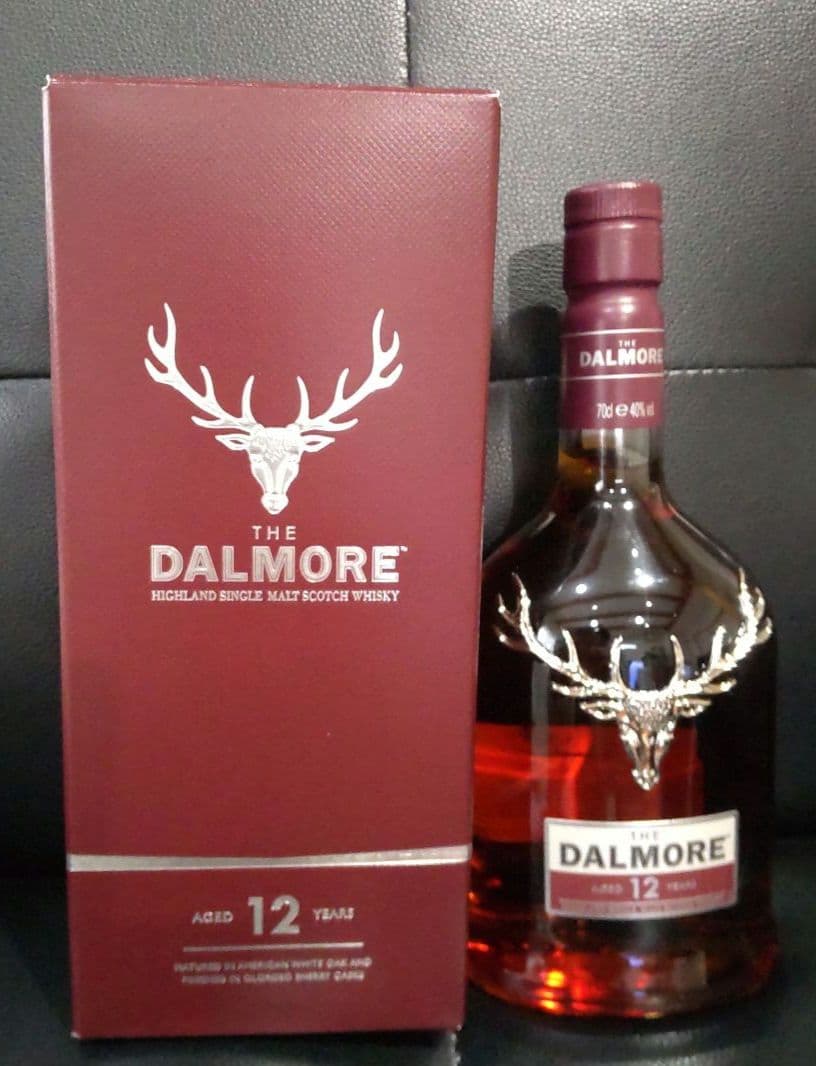 【DALMORE 12年 シングルモルトウイスキー 専用ボックス付き】