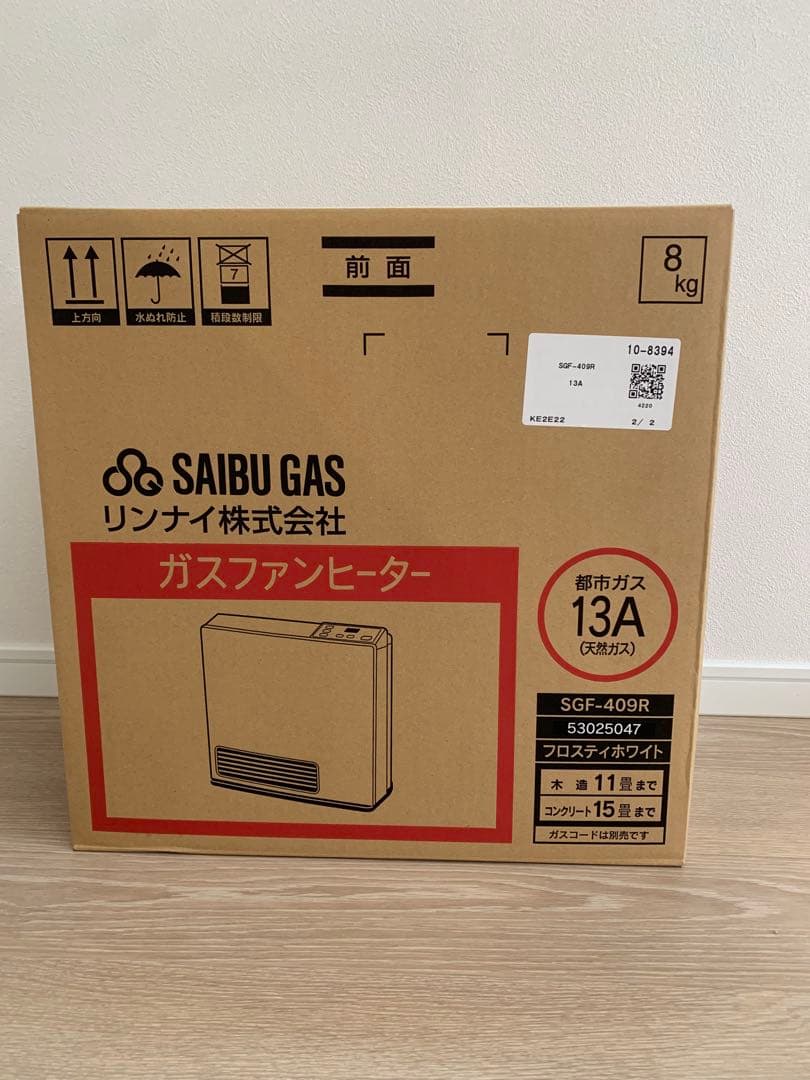 リンナイ SAIBU GAS ガスファンヒーター SGF-409R【新品未使用】
