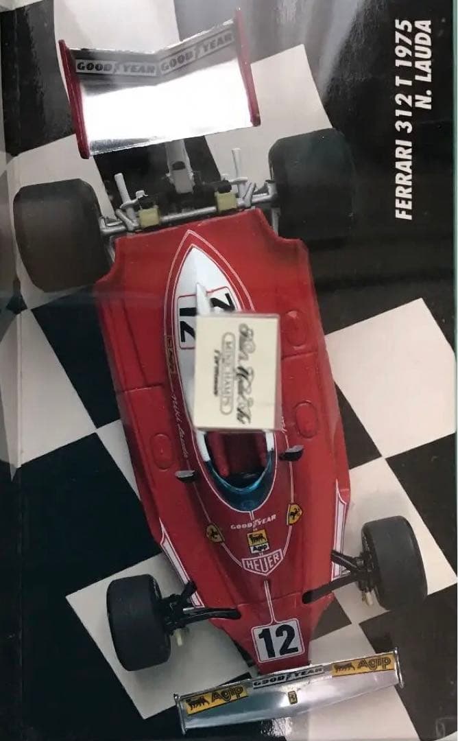 ミニチャンプス 1/43フェラーリ 312T 1975 ニキ・ラウダ
