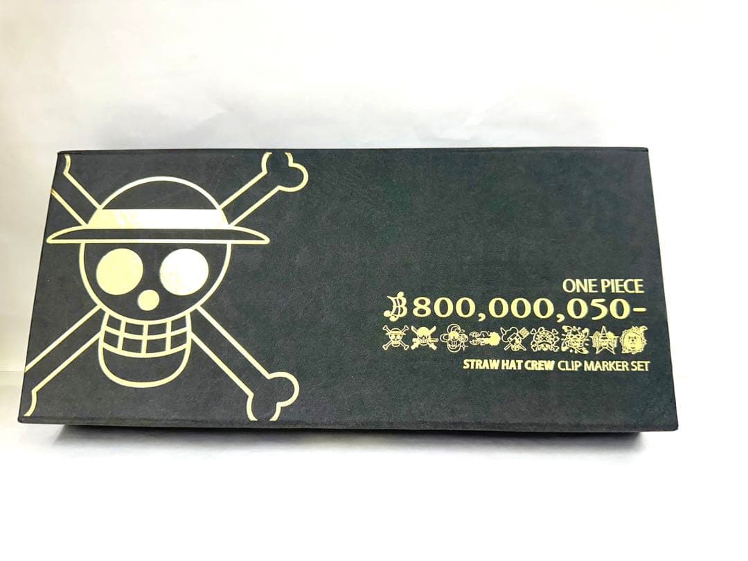 ONE PIECE ストローハットクルー クリップマーカーセット