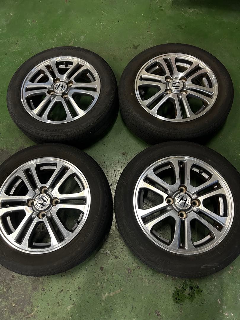 ホンダ N-BOX JF1 純正14インチホイール4本セット　タイヤ付き