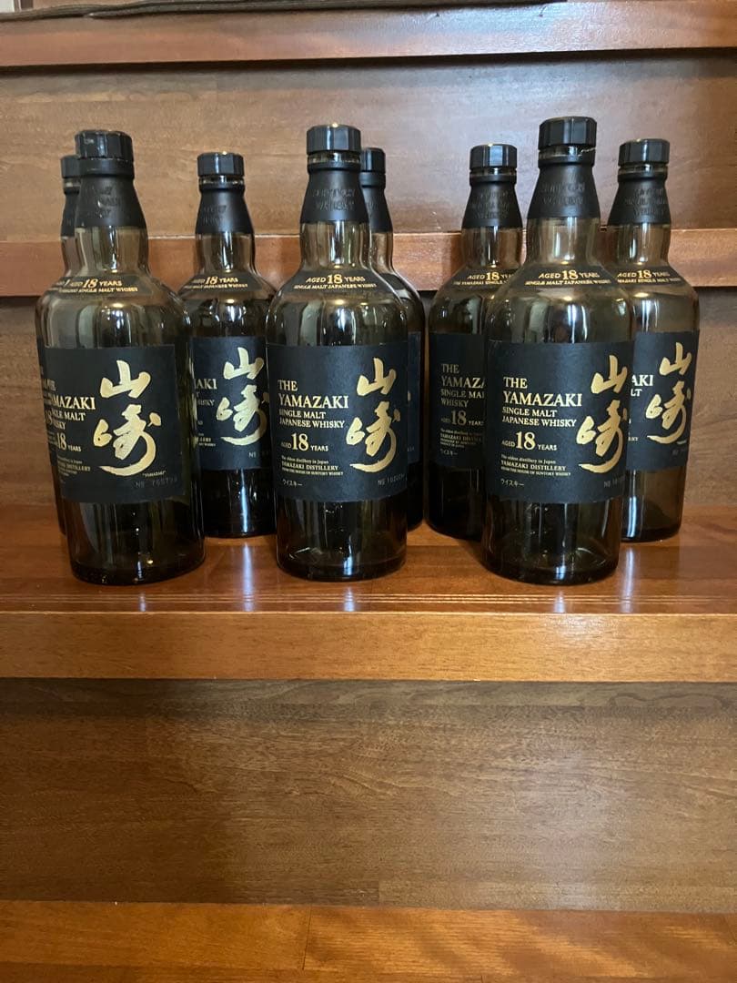 山崎18年 空瓶 空き瓶