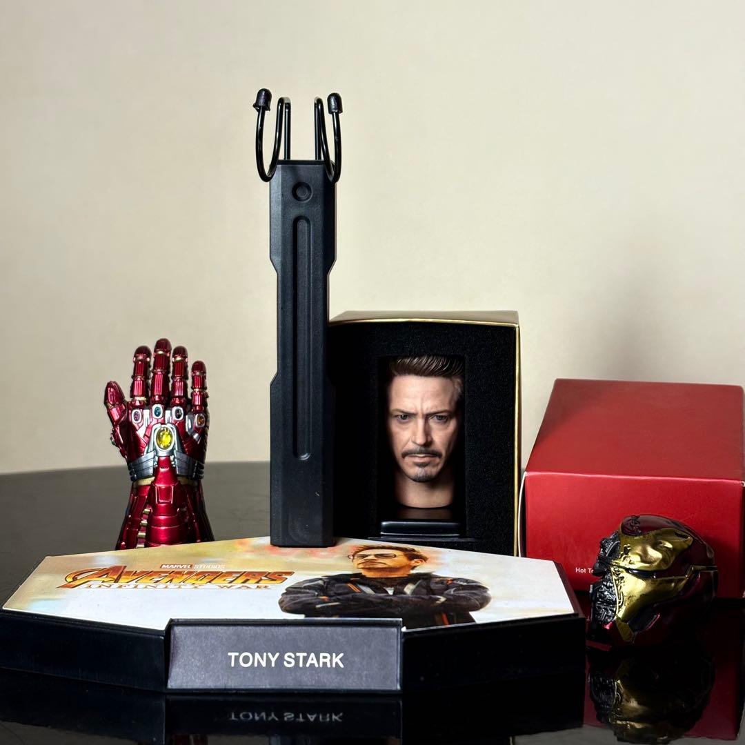 ホットトイズ　トニー•スターク　ヴァリアントヘッド　※おまけ付き