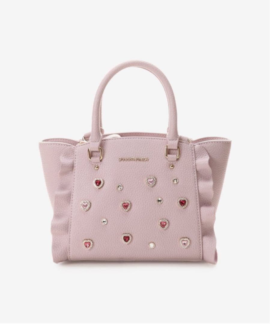 SAMANTHAVEGA サマンサベガ ビジューフラッター ミニ ピンク