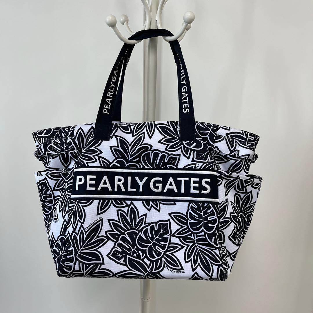 パーリーゲイツロッカーバッグモンステラ柄