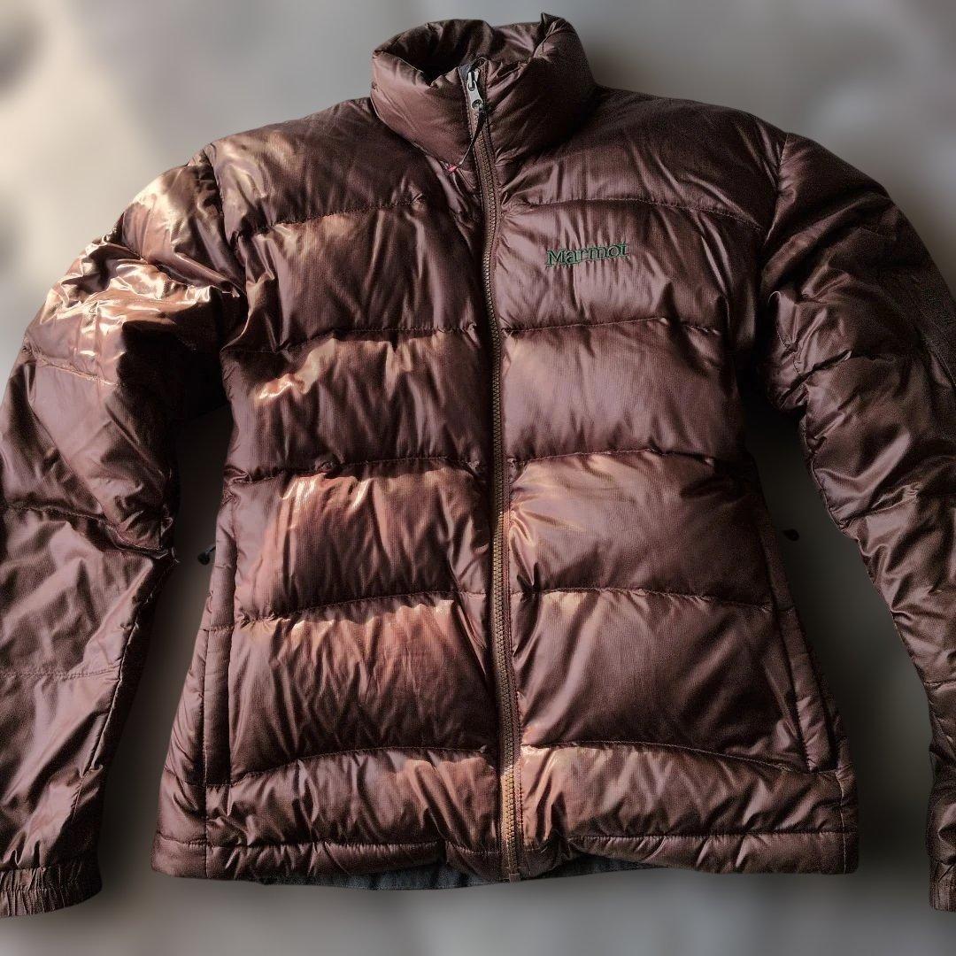 Marmot Down Jacket ブラウンダウンジャケットL