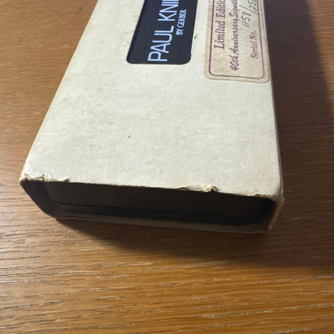  PAUL KNIFE 限定版 40周年記念