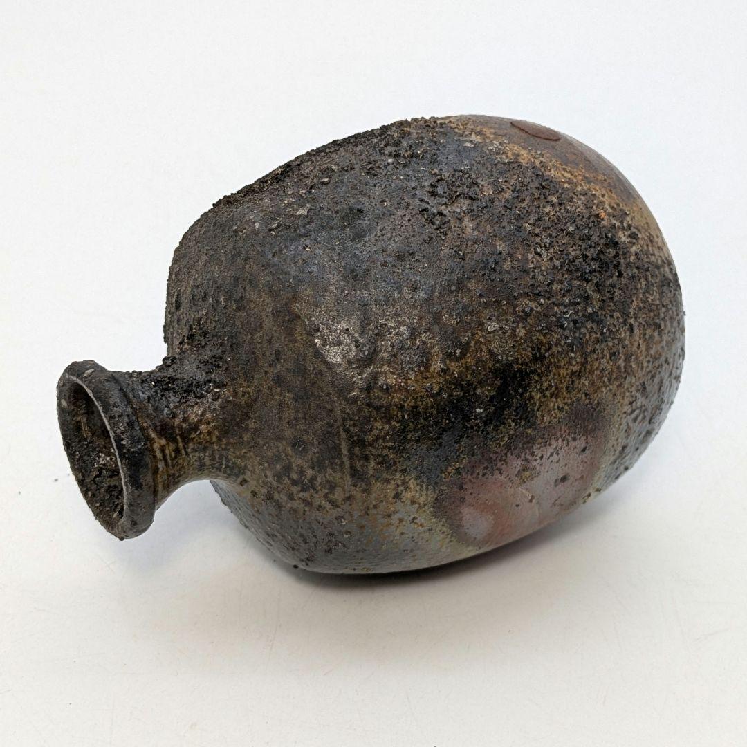 小野田瑞穂 備前焼 窯変徳利C とっくり 酒器 食器 フラワーベース 一輪挿し