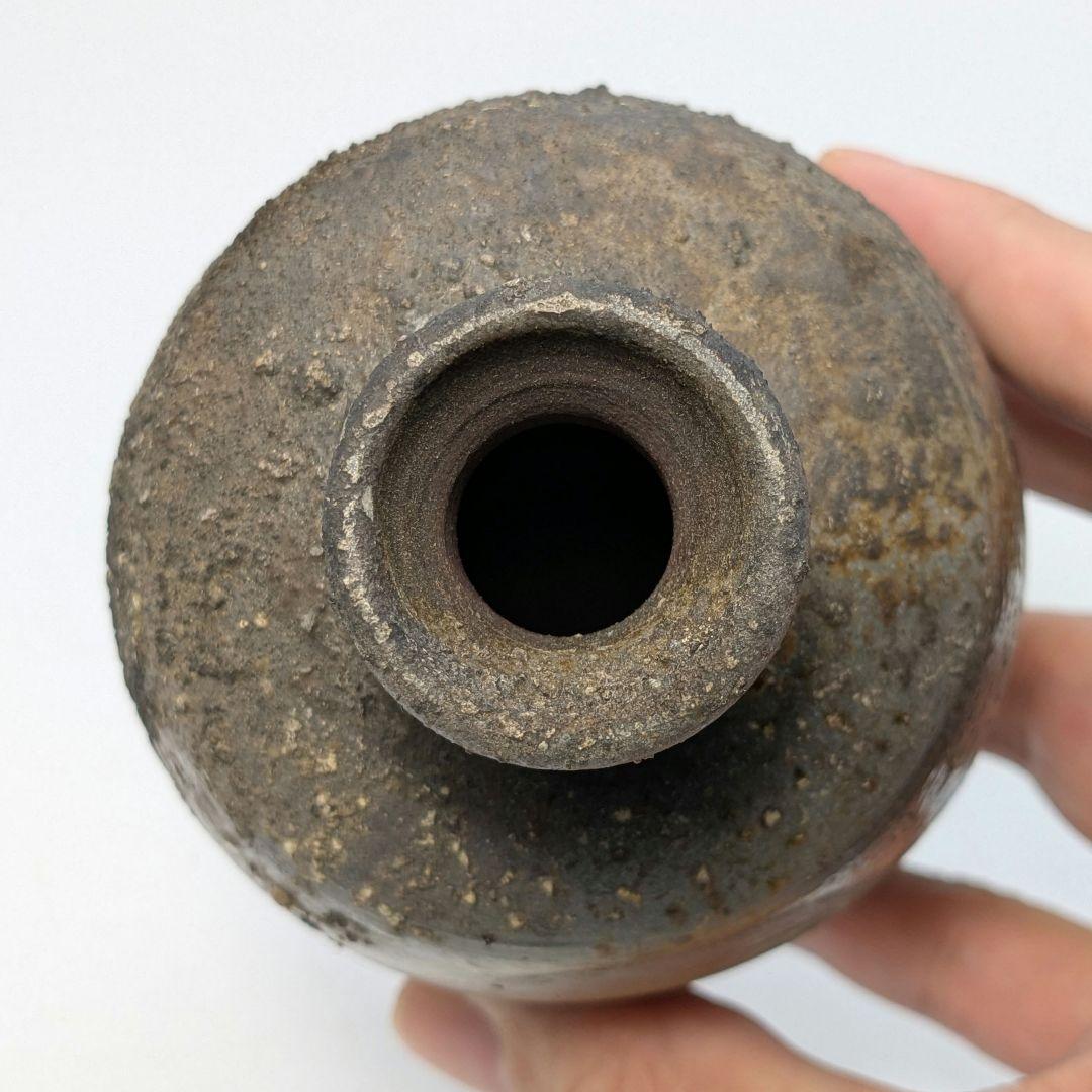 小野田瑞穂 備前焼 窯変徳利C とっくり 酒器 食器 フラワーベース 一輪挿し