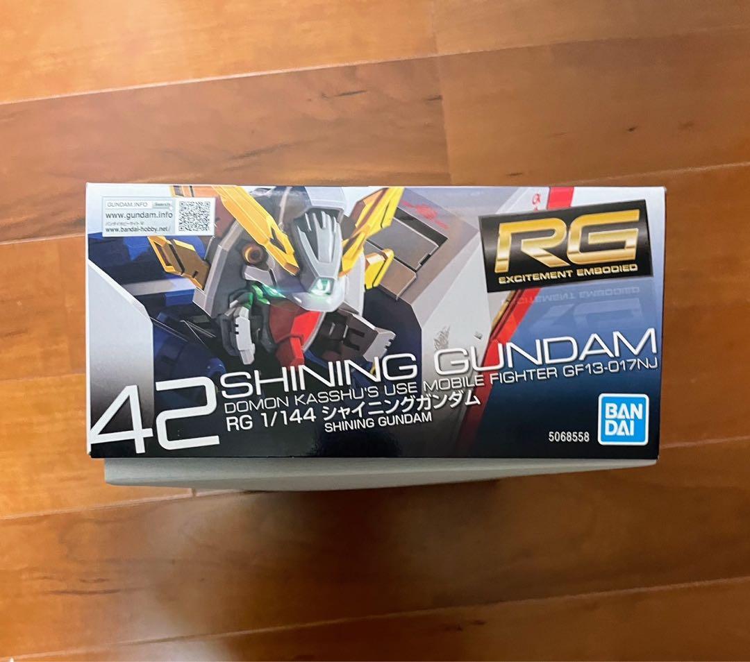【未開封】RG ゴッドガンダム ＆ RG シャイニングガンダム 2体セット