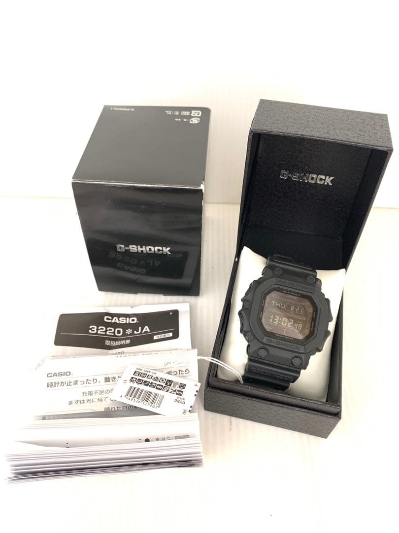 Gショック　GWX-56BB 中古　箱付き　M70821-3