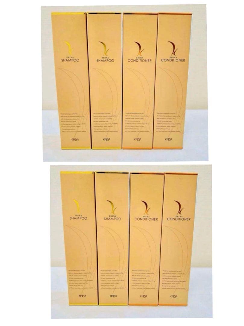 あしゅりー8本エリナ　シャンプー　コンディショナー　300ml