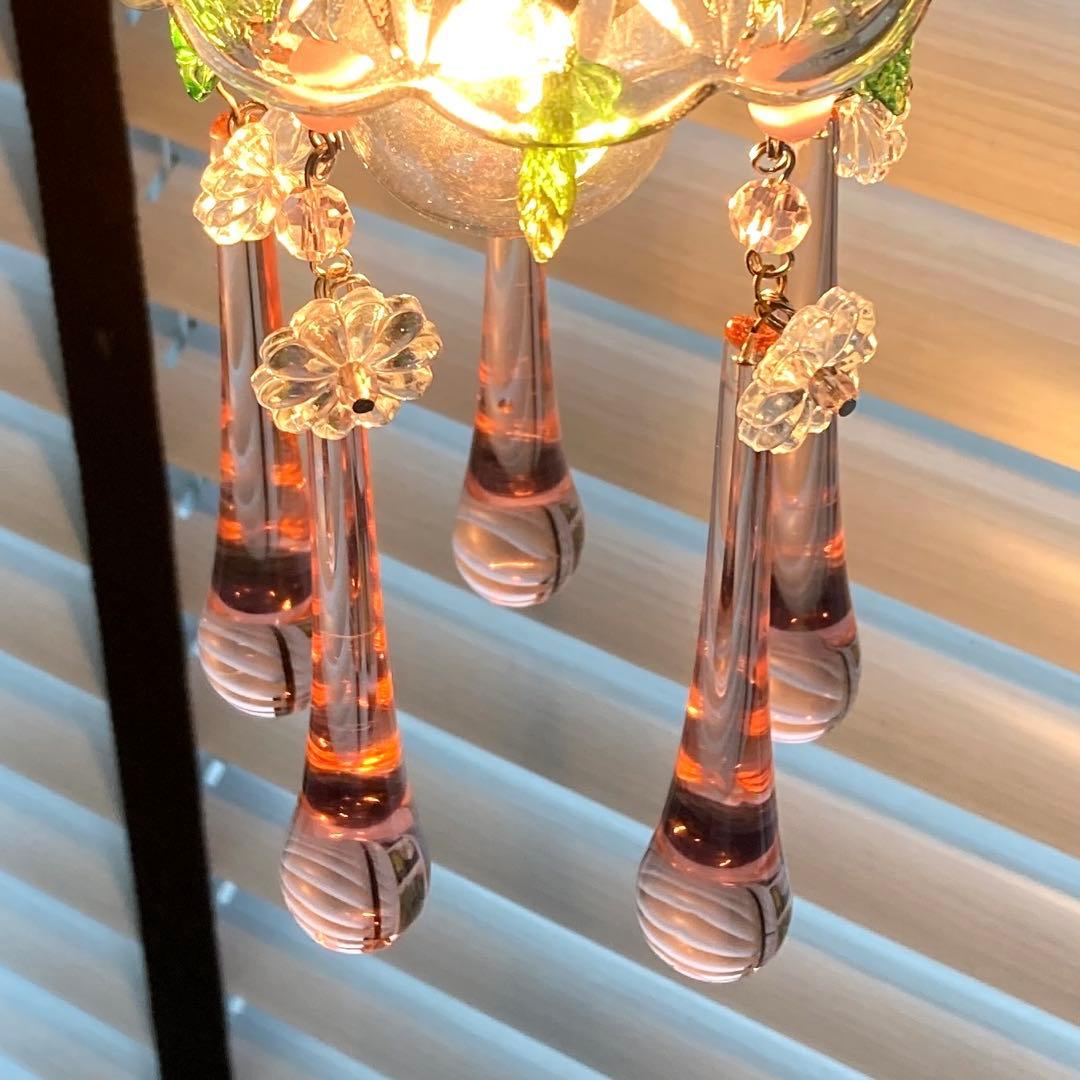 シャンデリア　（1890年）　ドロップパーツ　 ムラーノ アンティーク