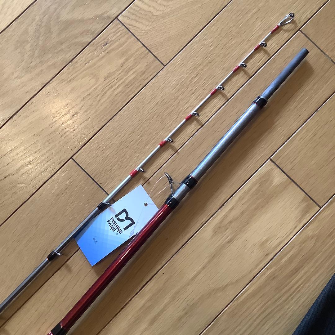 シ*カ様 大物　中深海1.75mMAX300g 2ピースロッド&パワーハンドルベ