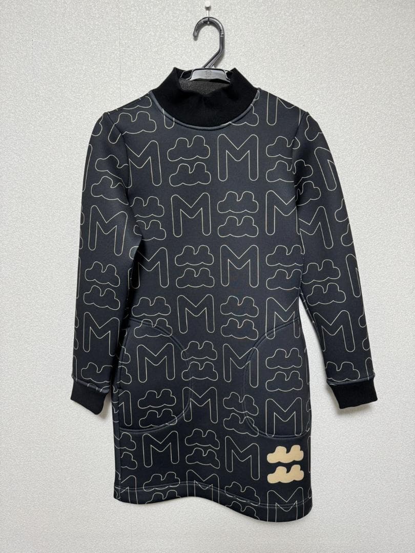 新品タグ付mutaMARINE ゴルフボンディングワンピース サイズ1 ブラック