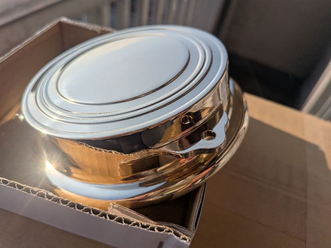 鉦　三耳祭鉦　チャンチキ　4.5寸