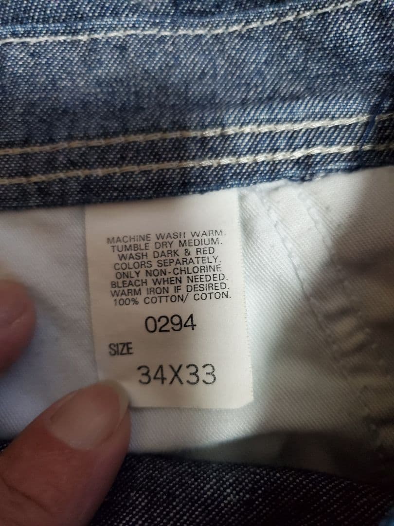 Lee デニムオーバーオール 25年から30年前の物