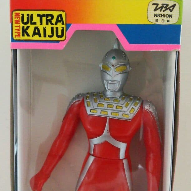 「ウルトラセブン」ウルトラ怪獣ソフビ人形・ウルトラセブン（新品・１９８３年）