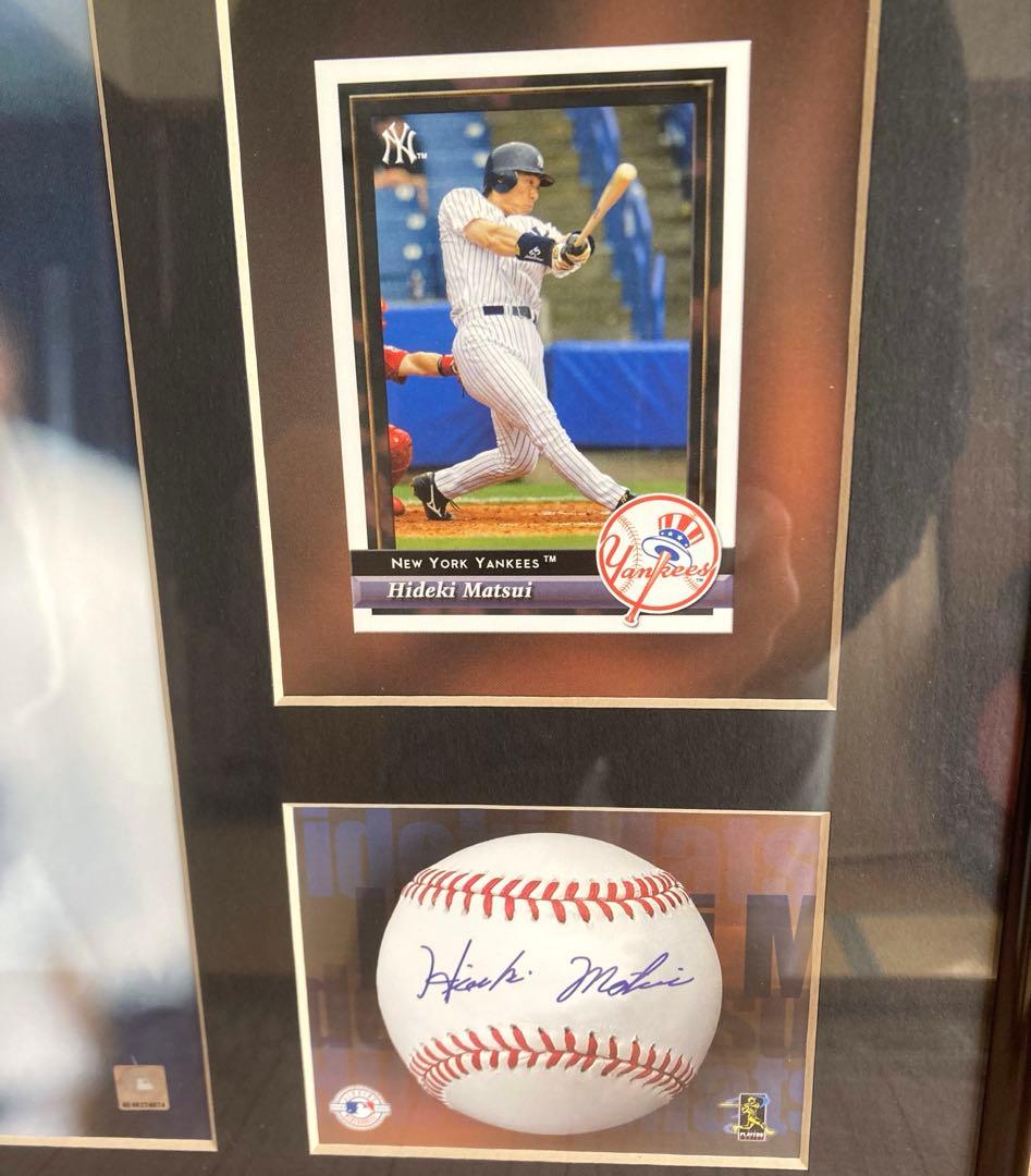 松井秀喜　ヤンキース　フォトフレーム 　パネル