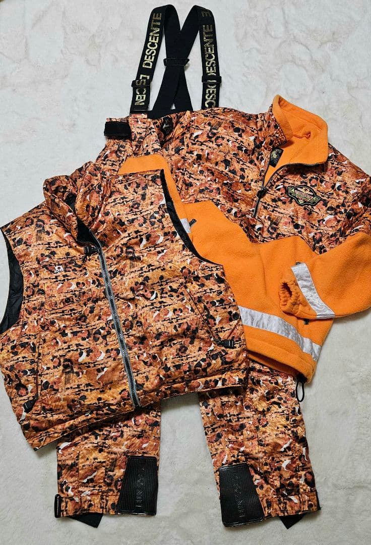 DESCENTE スキーウェア 3点セット