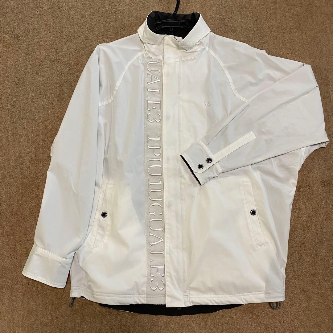 1PU1UGUALE3 ストレッチスタンドジャケット ホワイト