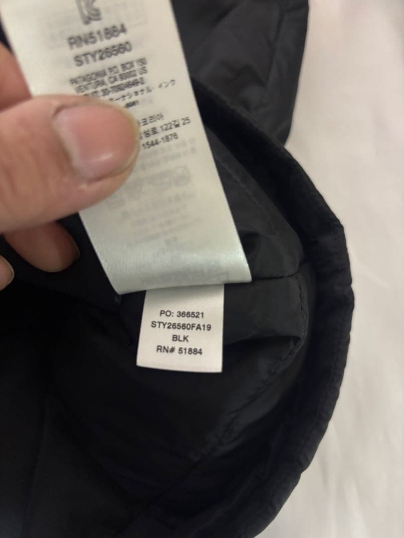 メンズ モハーヴェ トレイルズ コーチズ ジャケット ブラック（中綿・軽量・S）