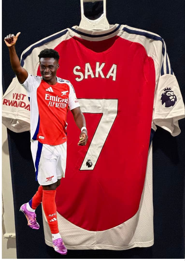 【タグ付/限界価格】　アーセナル　ユニフォーム　サカ #7 4XL