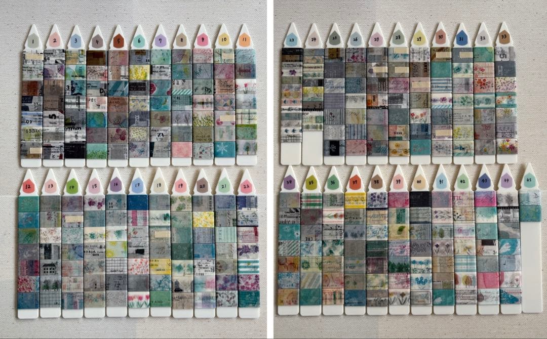 ヨハク　マスキングテープ329種類　各約50cm お裾分け　切り売り