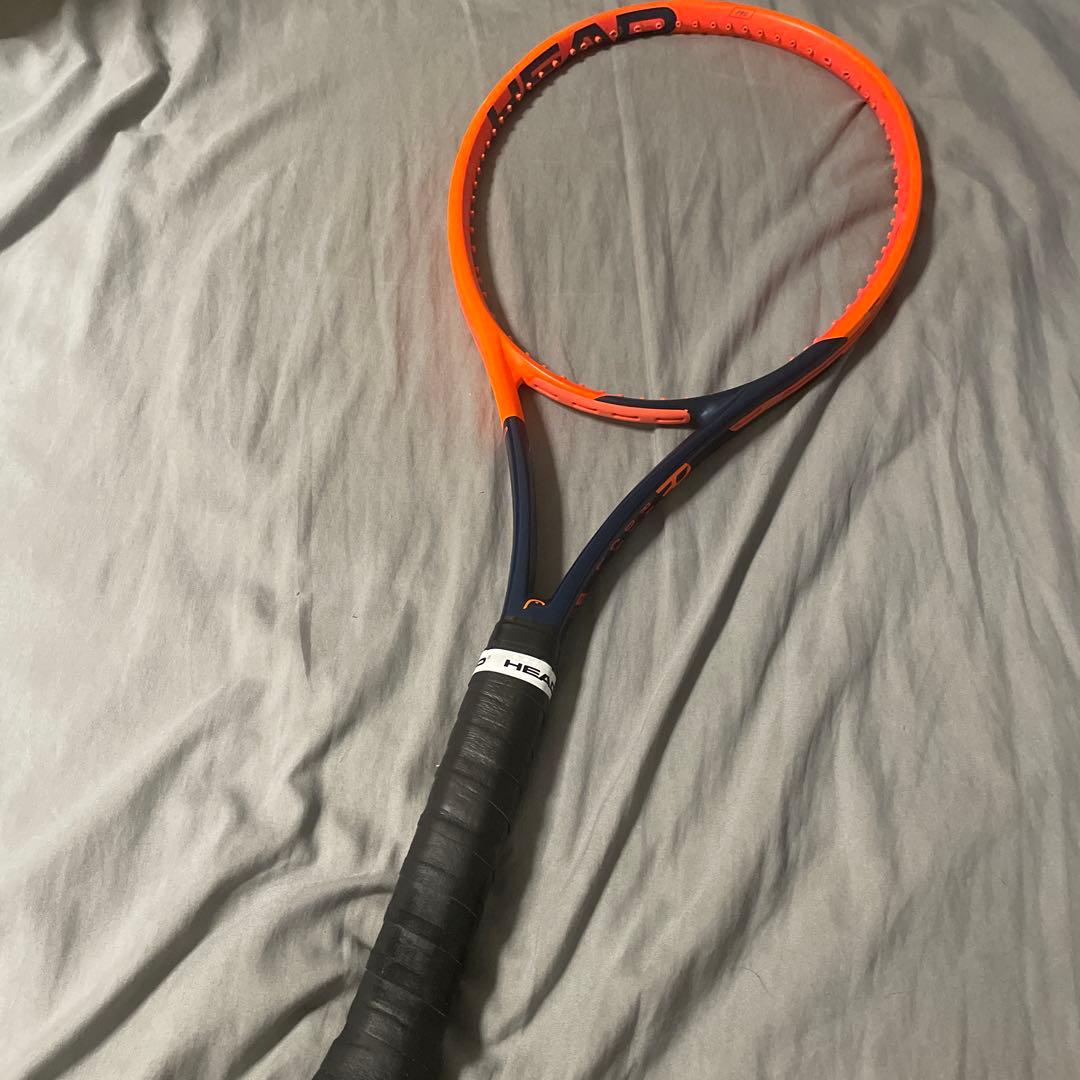 HEAD RADICAL PRO テニスラケット オレンジ/ネイビー