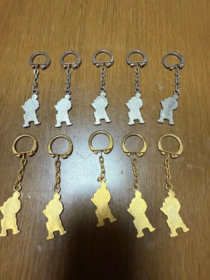 ヒステリックミニ ヒスミニ ノベルティ キーホルダー 金 銀 セット レトロ