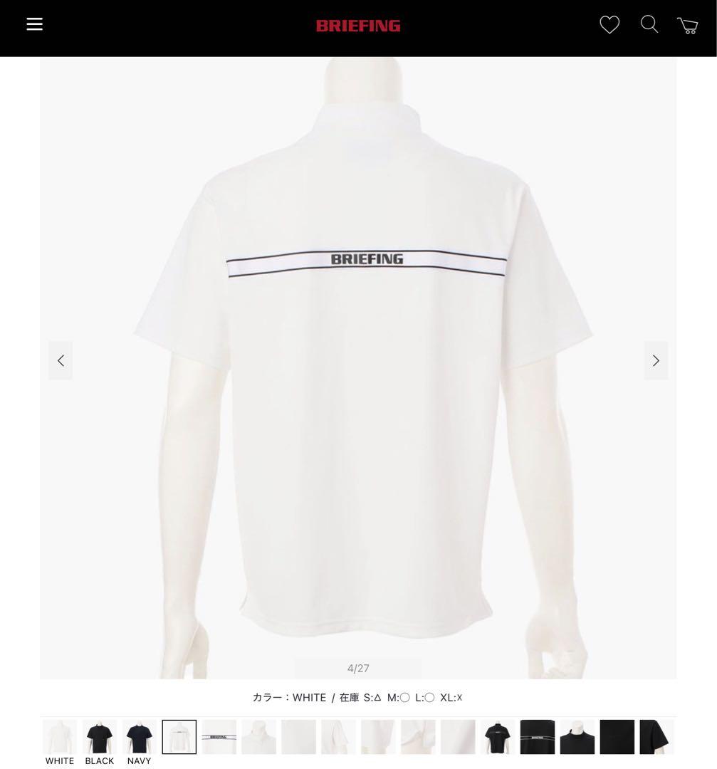 新品　BRIEFING MEN'S MINI LOGO HIGHNECK XL