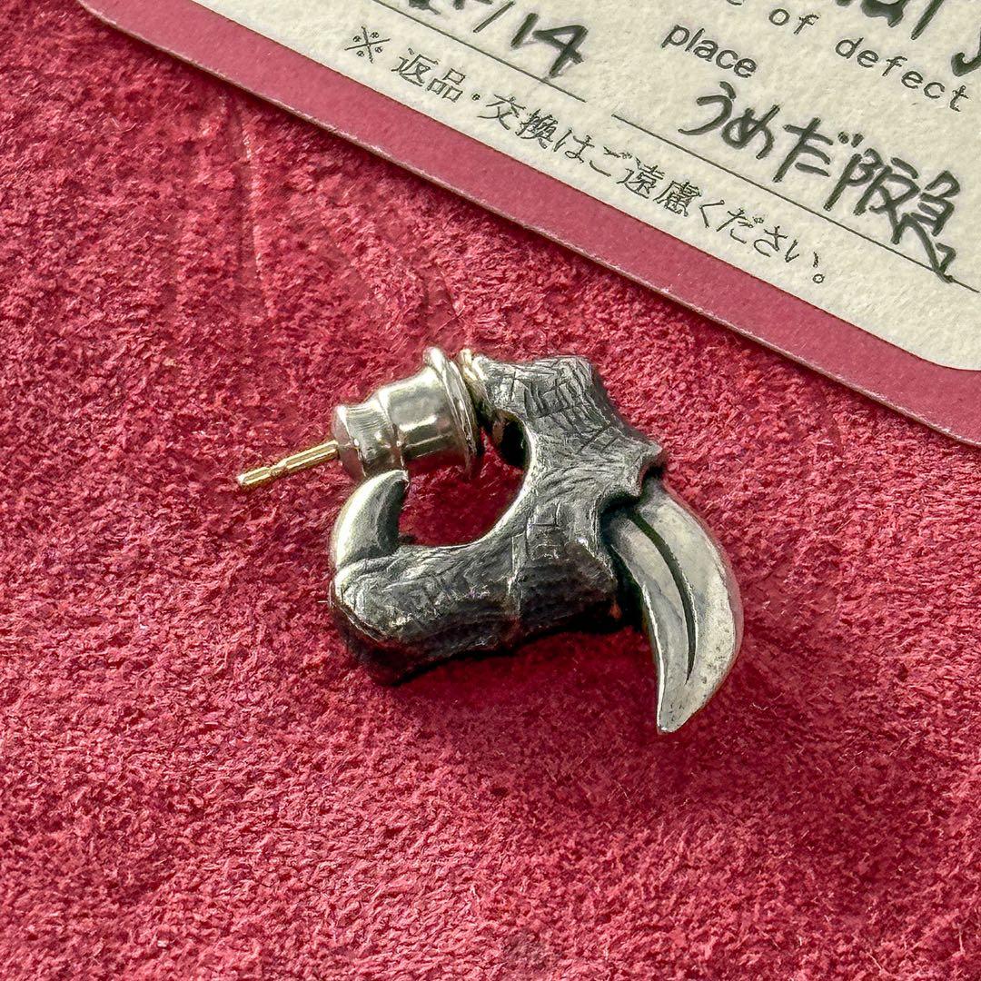 Bloody Mary　クロー　スタッド　ピアス　ポストK18　シルバー　925