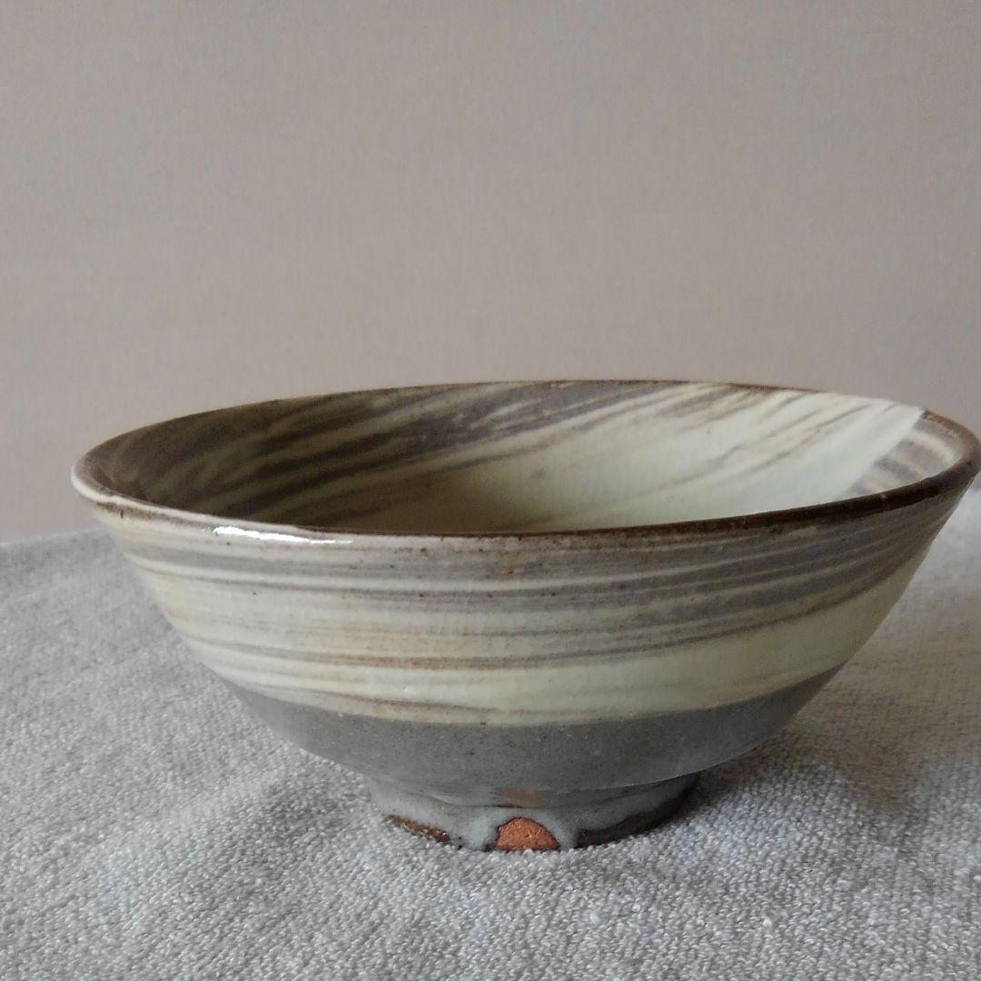 松風山窯　刷毛目茶碗