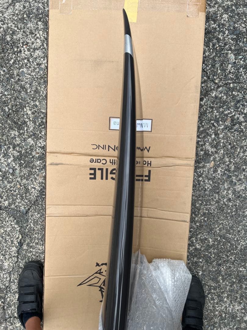 ジャスティスサーフボード Justice it's sense 6'8フィン付き