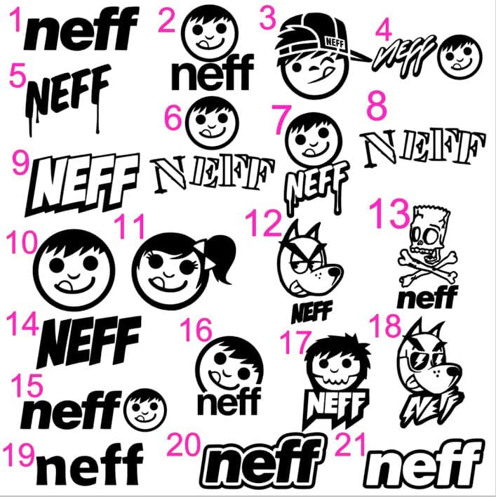 NEFF　ネフ　ステッカー