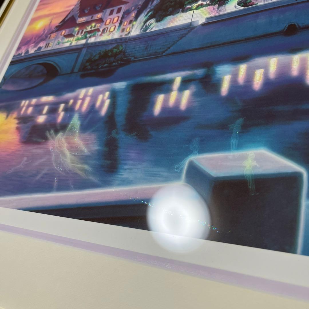 塚本 馨三　「ムーンライトシャトー」　絵画　ジクレー