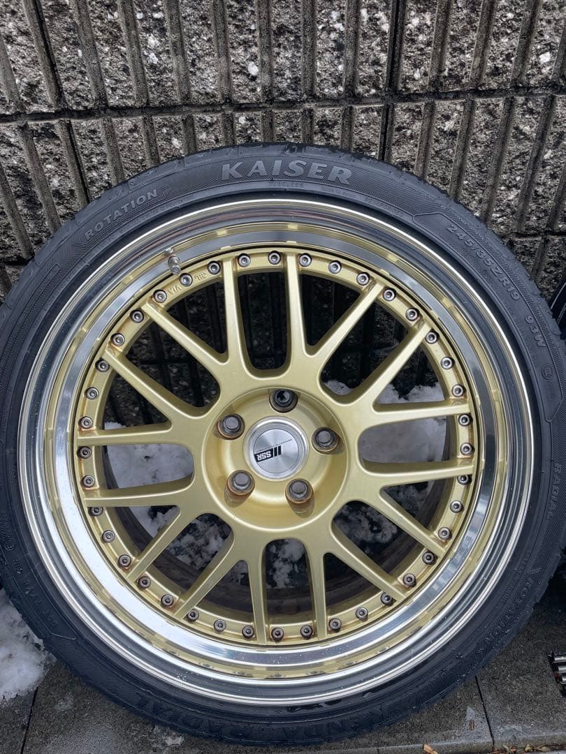 SSR 19インチ ホイール 4本セット