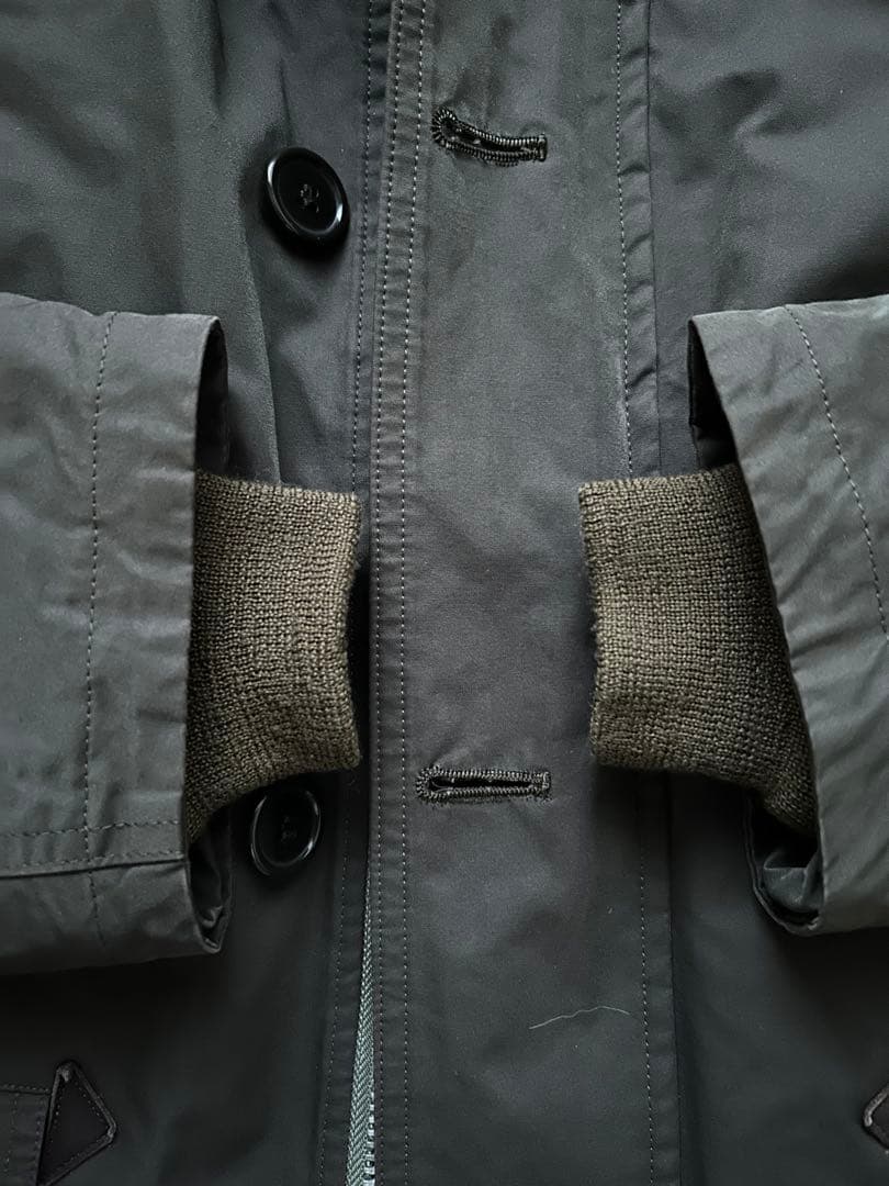 ワコマリア wackomaria N3B ミリタリージャケット モッズコート